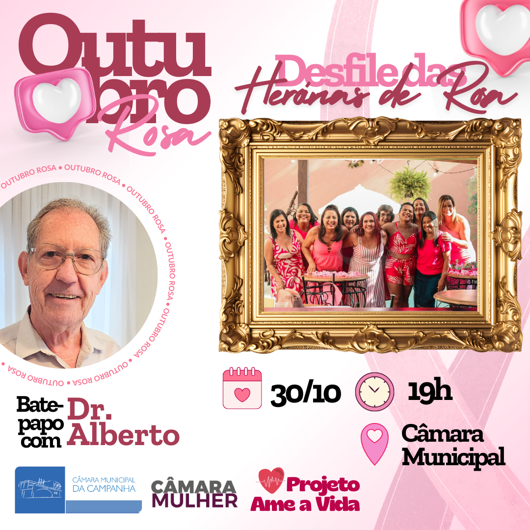 Outubro Rosa na Câmara Municipal